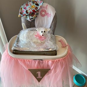 Donut Themed First Birthday Supplies